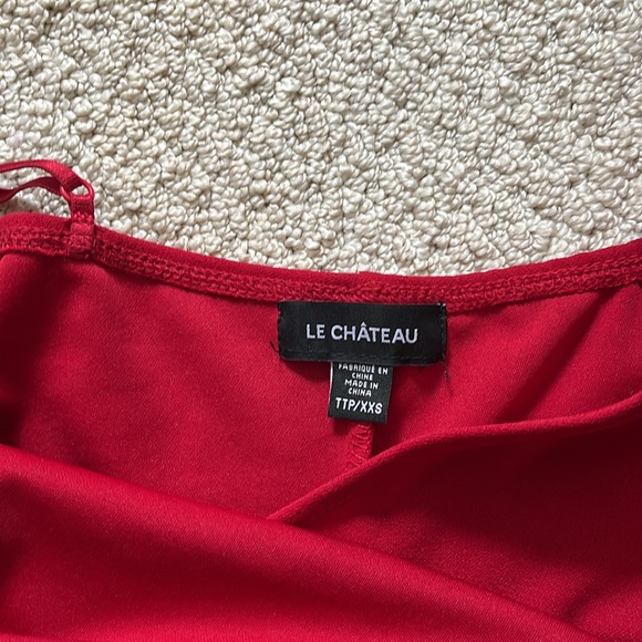 Le Château Red Dress - Picture 3 of 3